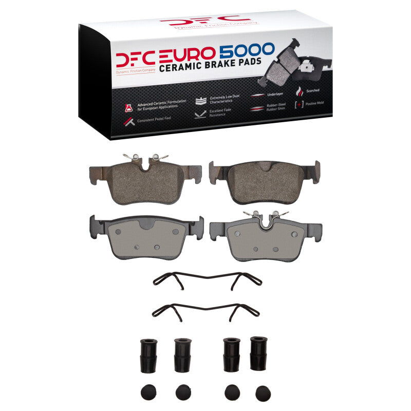 DFC 18-21 Volvo XC60/S60 Rear Euro 5000 Ceramic Brake Pads and Hardware Kit