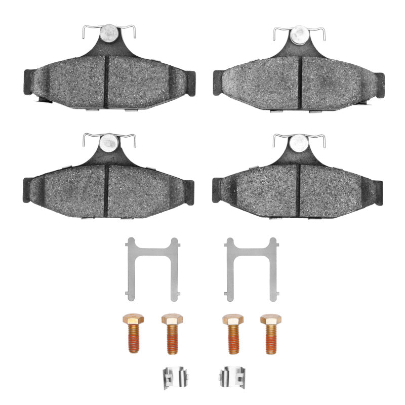 R1 Concepts R1 1985-1997 Chevrolet Corvette Rear R1 Semi Met Pads & Hardware Kit