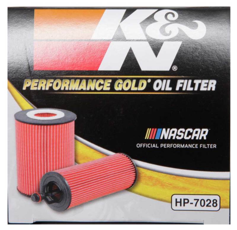 K&N Engineering K&N Performance Oil Filter for 2010+ Mercedes Benz GLE350D 3.0L V6 DSL 2.75in OD x 3.625in H