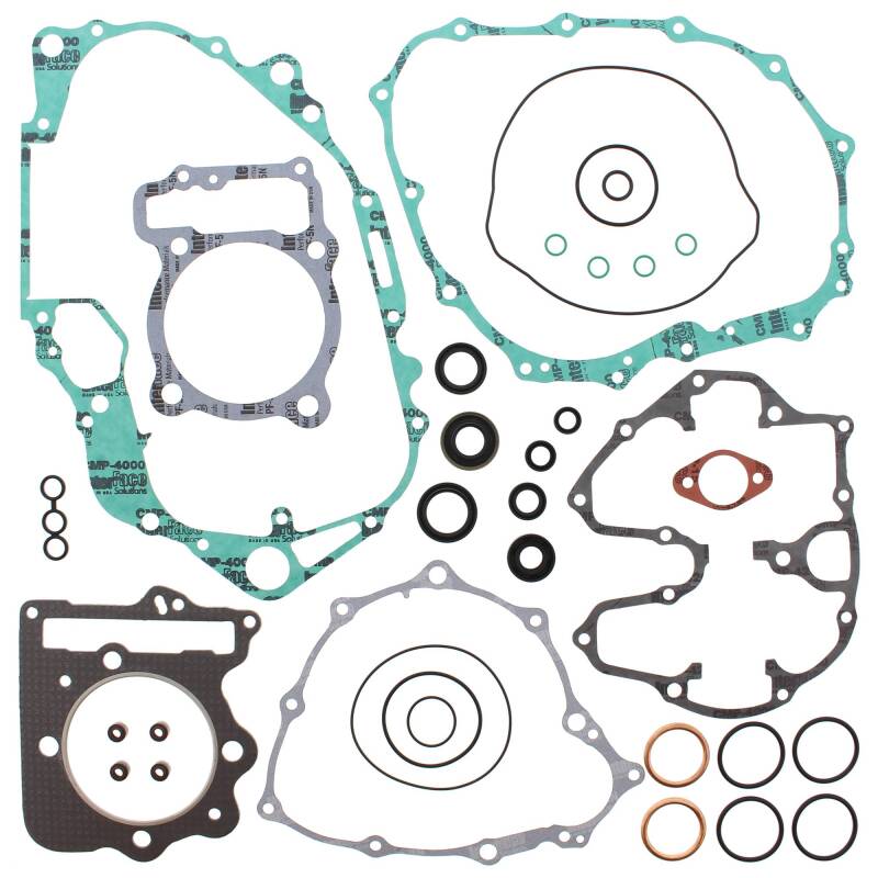 Vertex Pistons Vertex Gaskets 99-04 Honda XR400R Complete Gasket Kit w/ Oil Seals