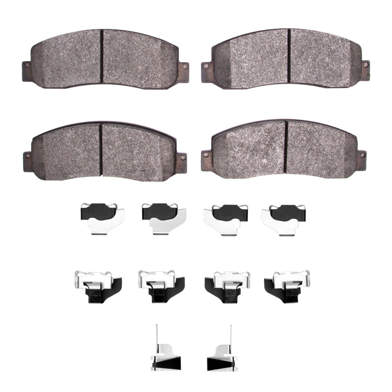 DFC 05-12 Ford F-250 4WD (Super Duty) Front 4000 HybriDynamic Brake Pads and Hardware Kit