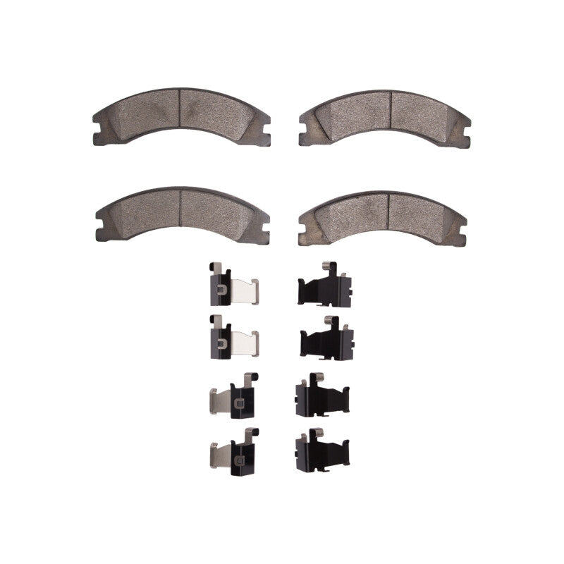 R1 Concepts R1 08-25 Ford E-Super Duty Rear Ceramic Pads & Hardware Kit