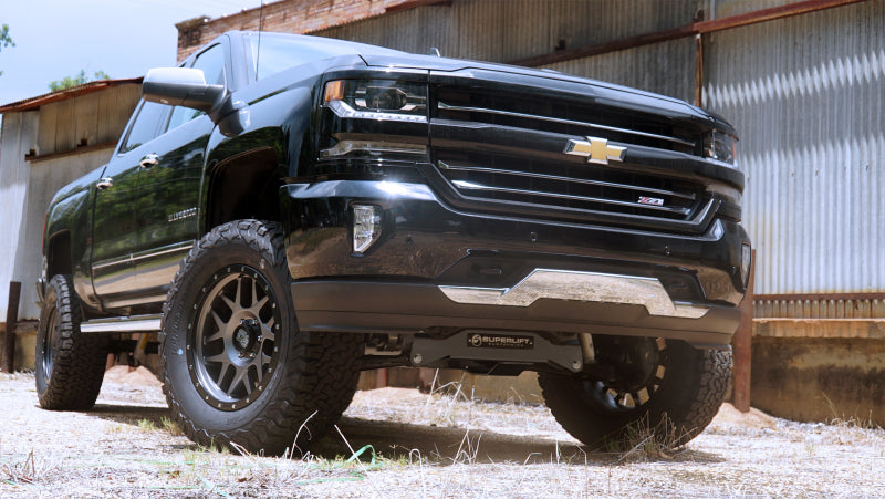 Superlift 99-10 Ford F-250 SuperDuty 2.5in Block Kit w/ 3 5/8 AxleTube & Top Mounted Overload Leaf