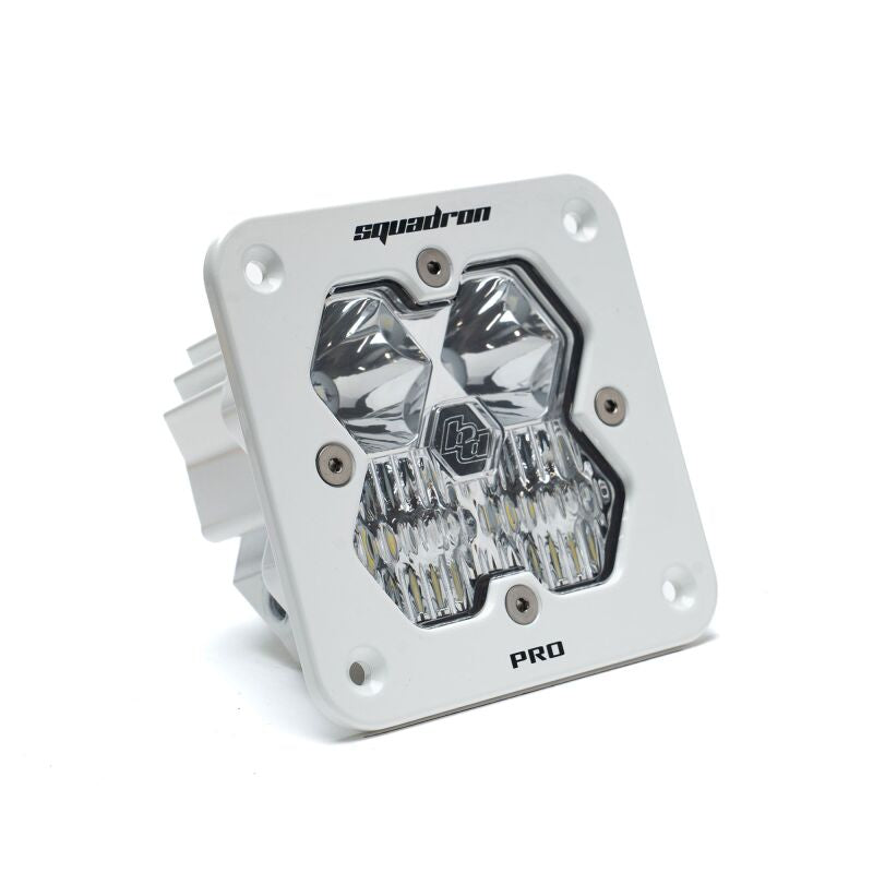 Baja Designs Squadron 2.0 Pro LED Driving/Combo (Flush Mount) - White Housing