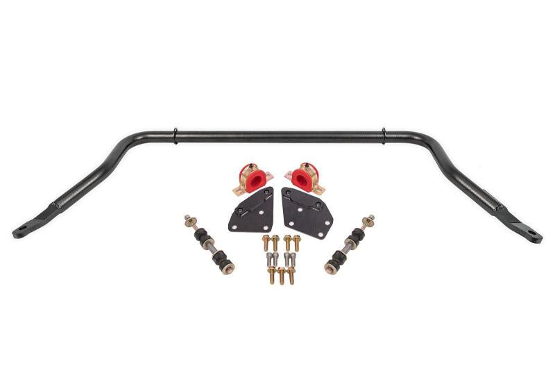 BMR Suspension BMR 82-92 Chevrolet Camaro Sway Bar Kit Front Hollow 35mm Non-Adjustable - Black Hammertone