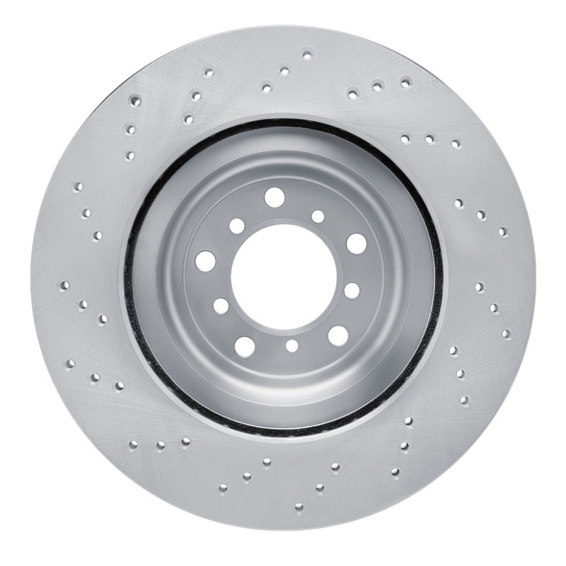 DFC 08-13 BMW M3 Right Front Drilled Brake Rotor