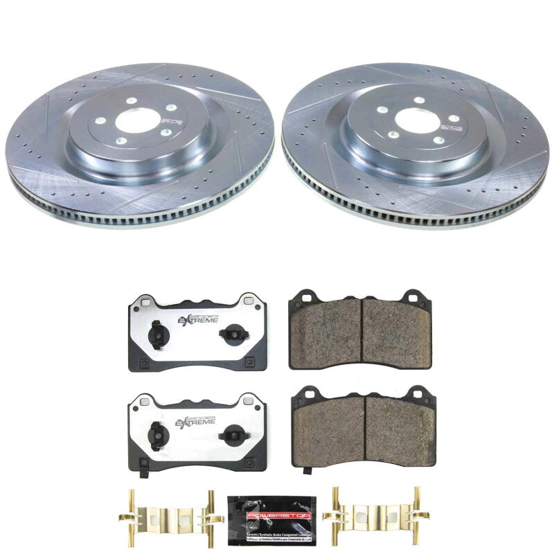 PowerStop Power Stop 21-24 Ford Mustang Mach-E Front Z26 Street Brake Kit