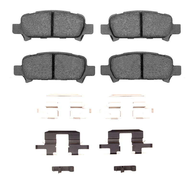 R1 Concepts R1 98-06 Subaru BAJA Rear Semi Met Pads & Hardware Kit