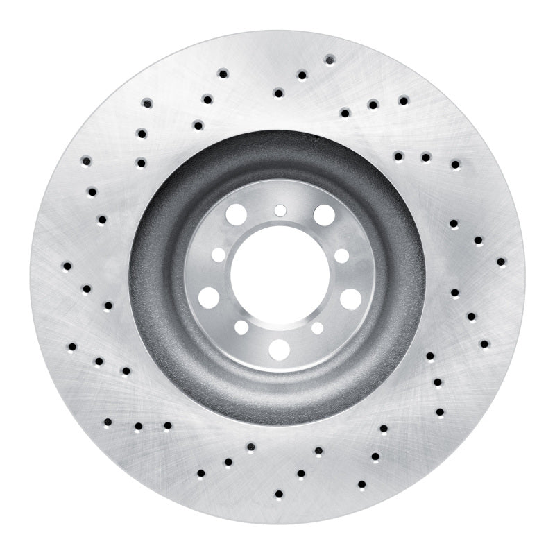DFC 15-20 BMW M4 Right Front Drilled Brake Rotor