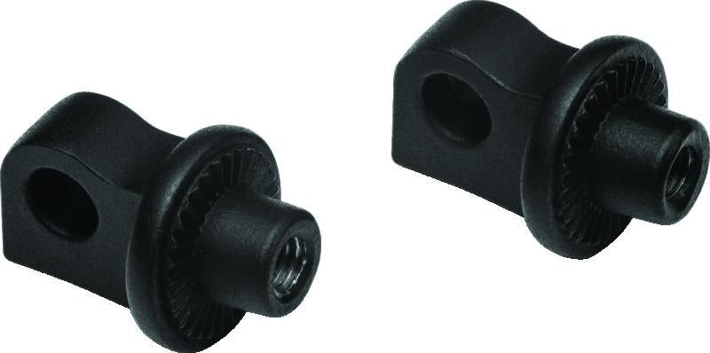 Kuryakyn Splined Peg Adapter Satin Black