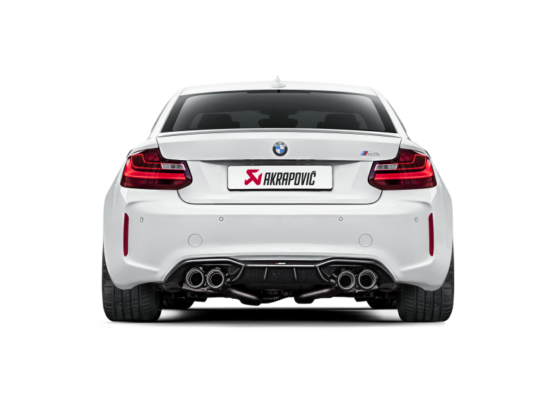 Akrapovic Akrapovic 16-17 BMW M2 (F87) / 2018+ BMW M2 Competition/M2 CS (F87N) Rear Carbon Fiber Diffuser - Hi
