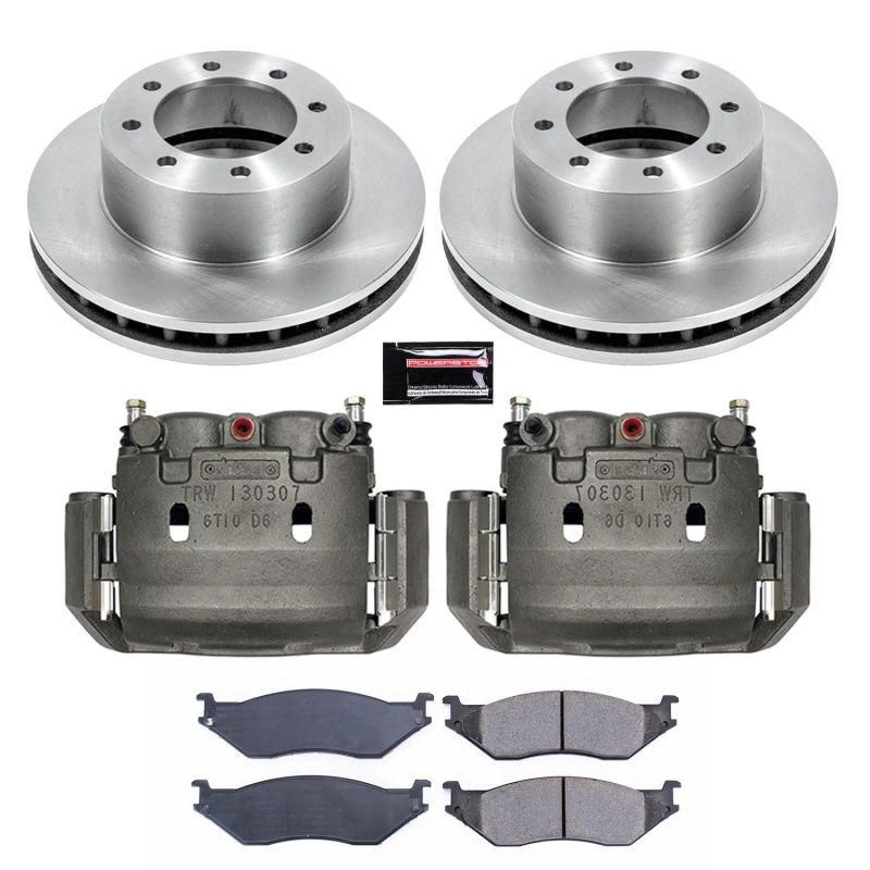 PowerStop Power Stop 99-04 Ford F-550 Super Duty Front Autospecialty Kit w/Cals