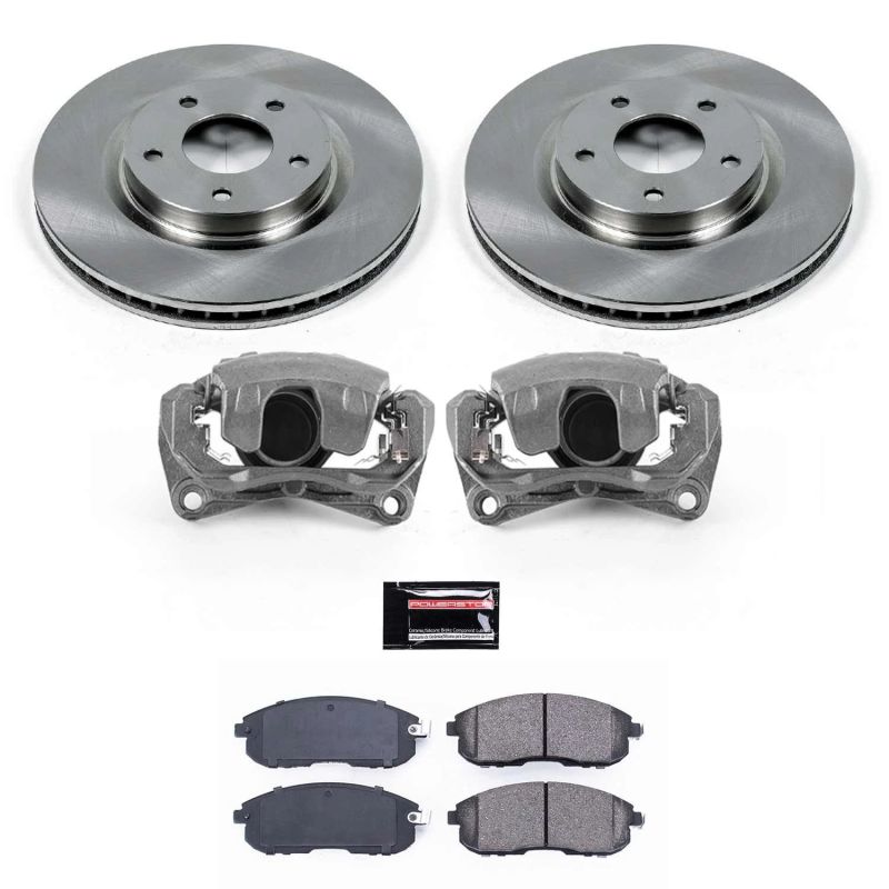 PowerStop Power Stop 07-12 Nissan Sentra Front Autospecialty Brake Kit w/Calipers