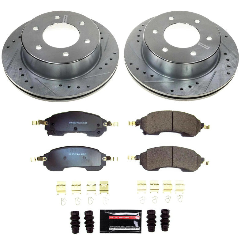 PowerStop Power Stop 21-23 Ford Bronco Rear Z23 Evolution Brake Kit
