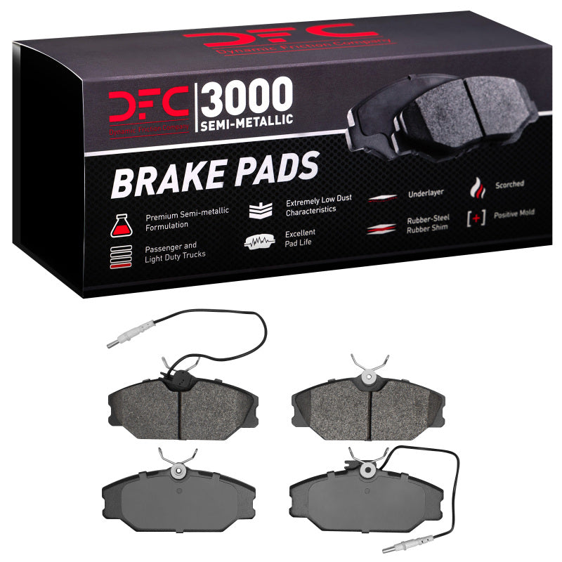 DFC 02-10 Renault Clio (Mexico) Front 3000 Semi-Metallic Brake Pads
