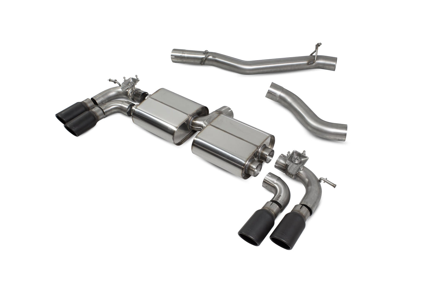 Scorpion SVWS054C VW Golf R MK7.5 Non-Res Cat/Gpf Back System With Electronic Valves | ML Performance US US