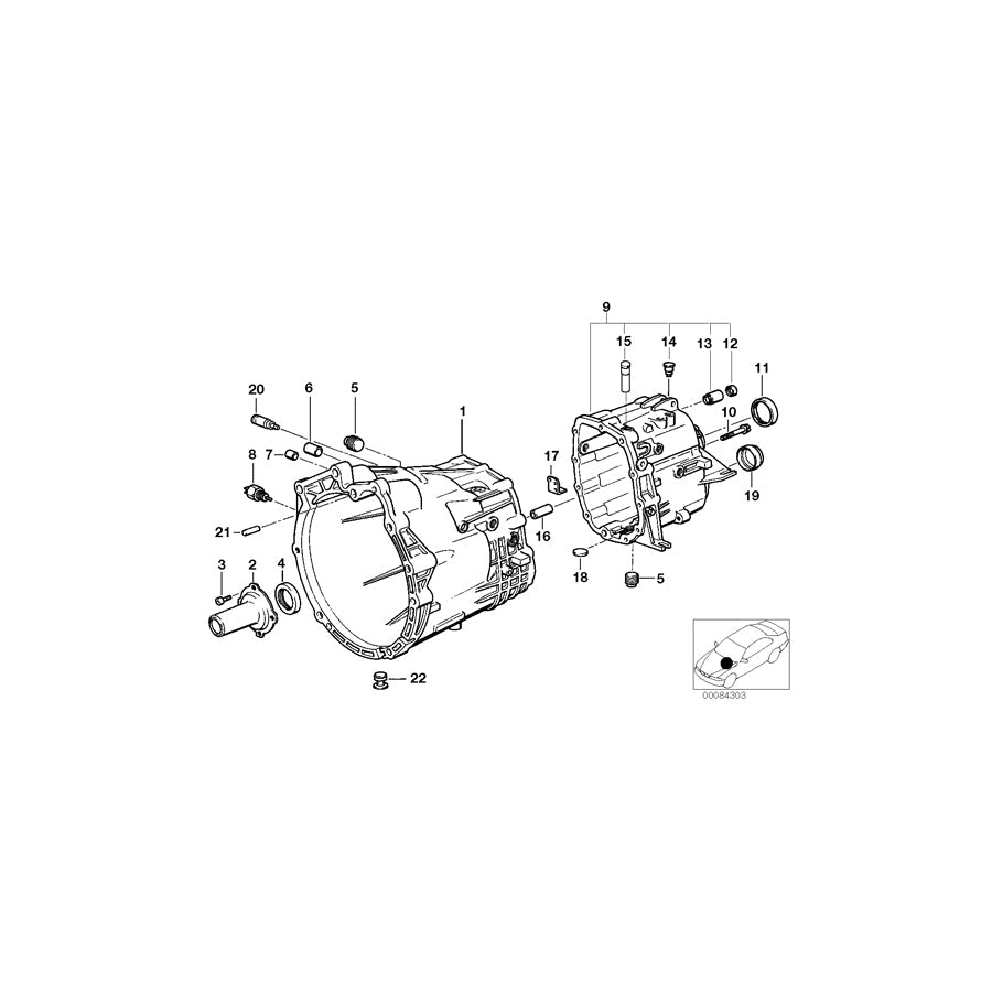 Genuine BMW 23111224813 E34 E53 E38 Guide Bush 8,5X12X32 (Inc. 330Ci, 735i & 323i) | ML Performance US Car Parts