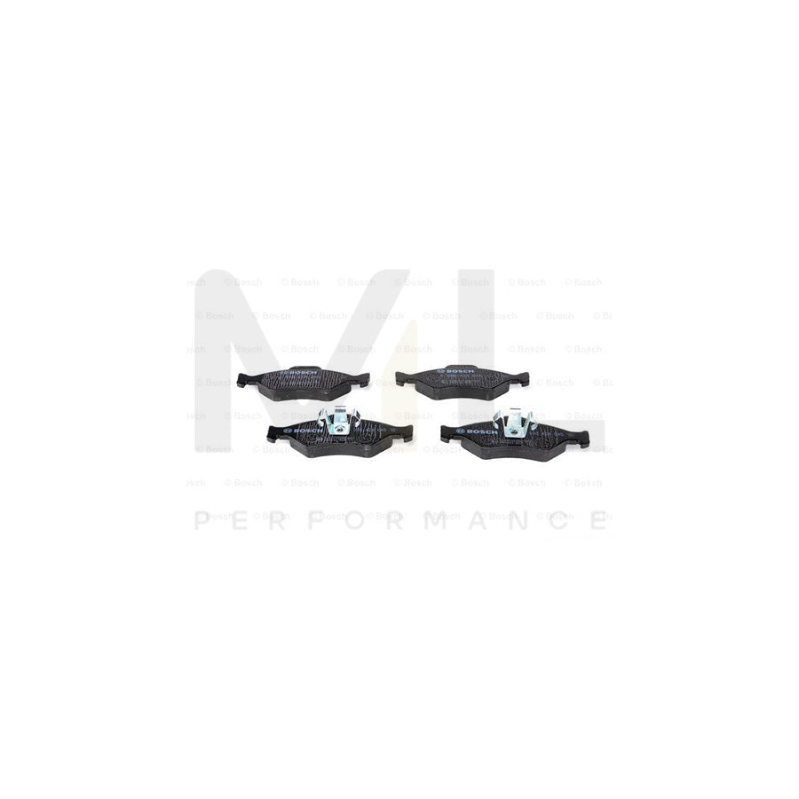 Bosch 0986424645 Brake Pad Set With Anti-Squeak Plate, With Piston Clip BP362 | ML Performance Car Parts