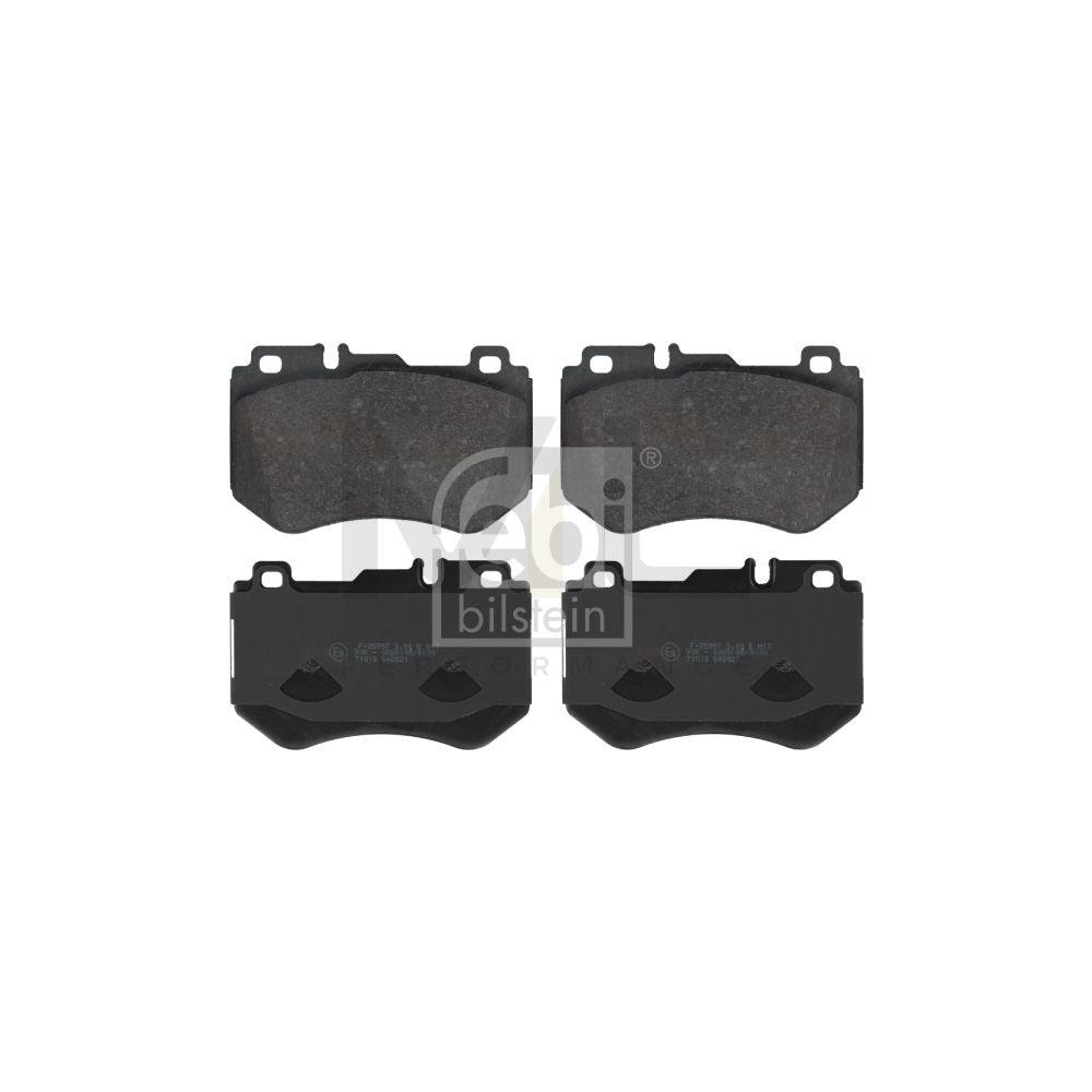 Febi Bilstein 16987 Brake Pad Set Suitable For Mercedes Benz C Class Front Axle