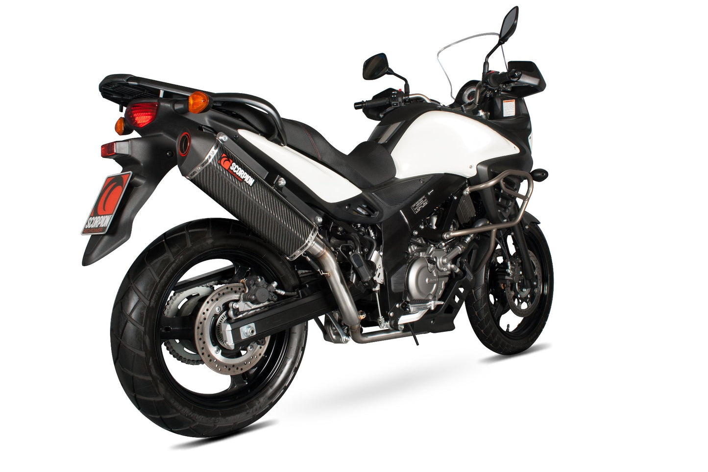 Scorpion RSI114CEO Suzuki DL650 V-Strom Serket Parallel Slip-On - Carbon Fibre Sleeve | ML Performance US US