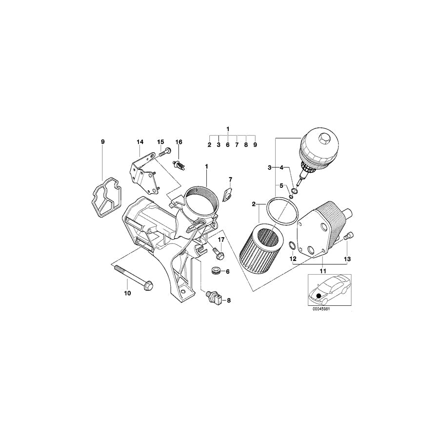 Genuine BMW 11422247642 E46 E39 Rubber Grommet (Inc. 318d, 520d & 320d) | ML Performance US Car Parts
