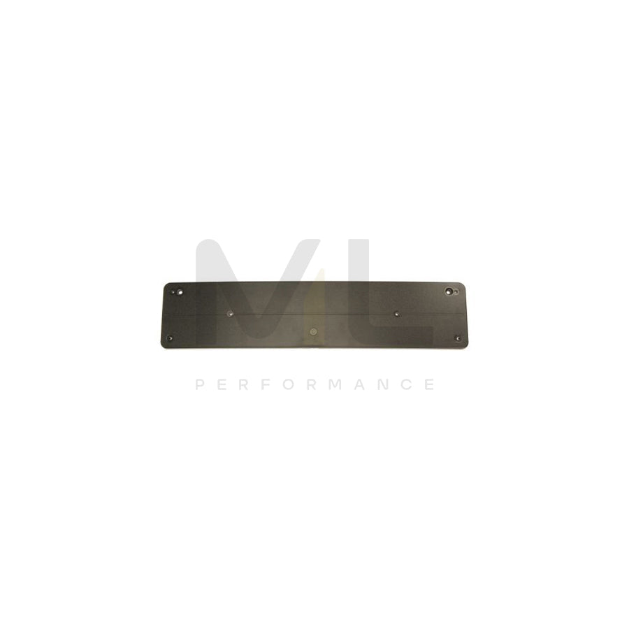 BLIC 6509-01-3528921P Number plate holder suitable for MERCEDES-BENZ E-Class Front, Black, frameless | ML Performance Car Parts