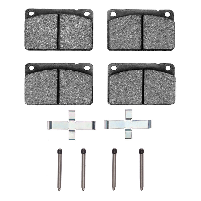 DFC 75-84 Volvo 244/245/242 Front Euro 5000 Ceramic Brake Pads and Hardware Kit