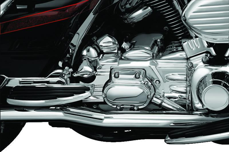 Kuryakyn Rear Cylinder Base Cover For 02-06 Touring Models Chrome