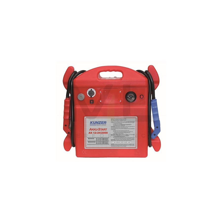 KUNZER AS 12-24/2000 Car jump starter