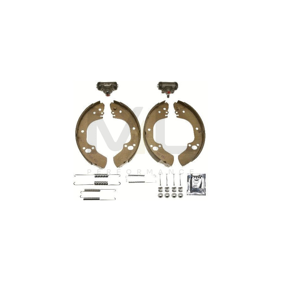 TRW Brake Kit BK2606 Brake Shoe Set with wheel brake cylinder | ML Performance Car Parts