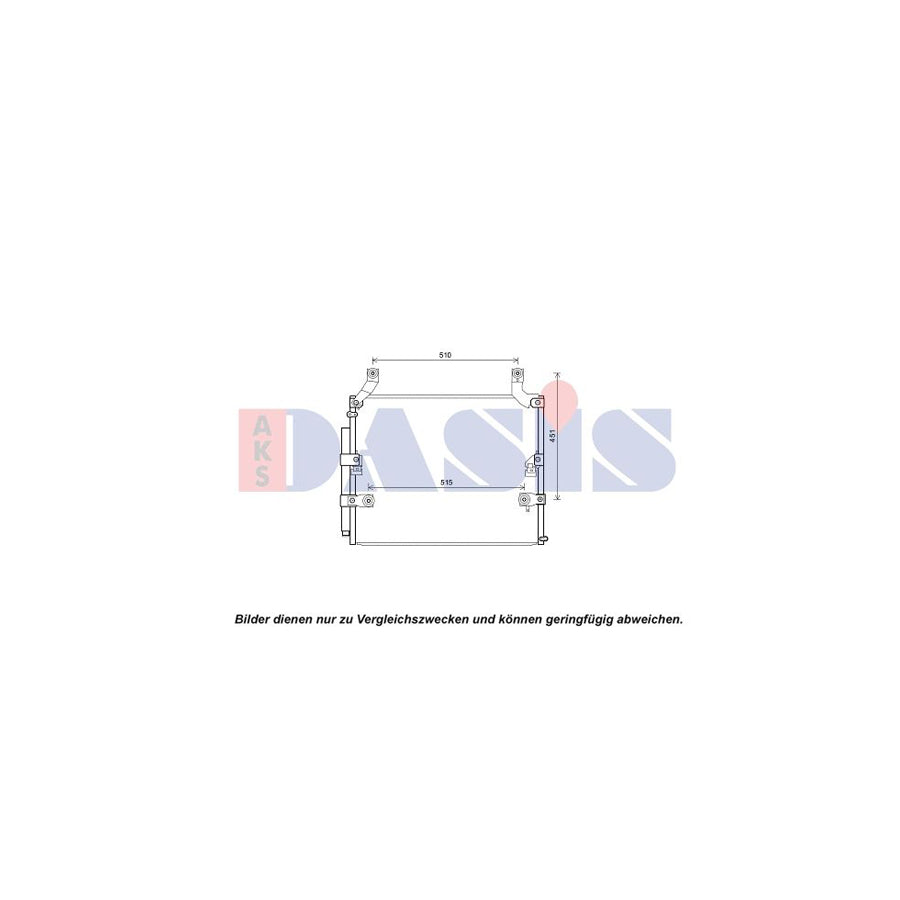 AKS Dasis 212106N Air Conditioning Condenser