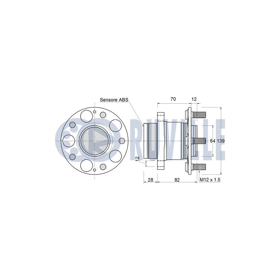 Ruville 55269 Alternator Freewheel Clutch