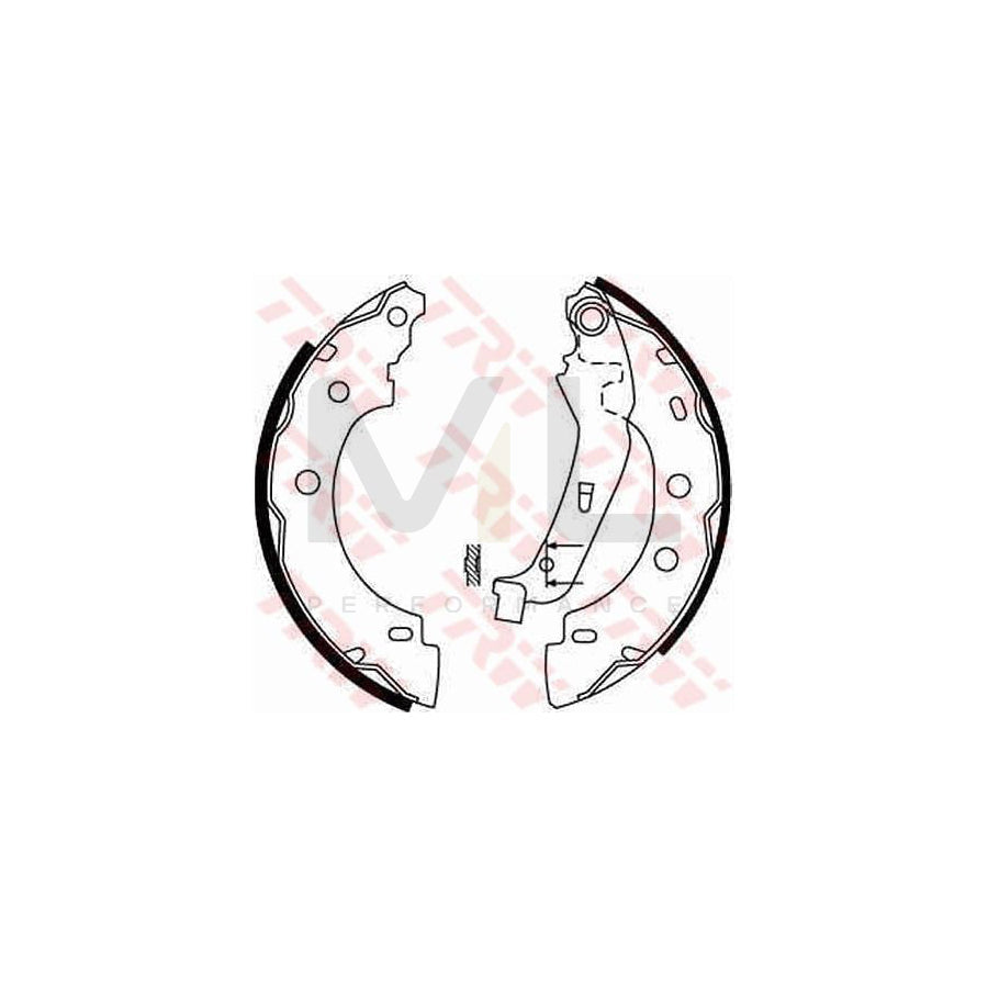 TRW GS8650 Brake Shoe Set | ML Performance Car Parts