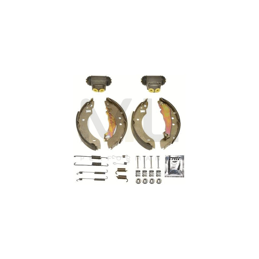 TRW BK1635 Brake Shoe Set with wheel brake cylinder, Brake Kit | ML Performance Car Parts