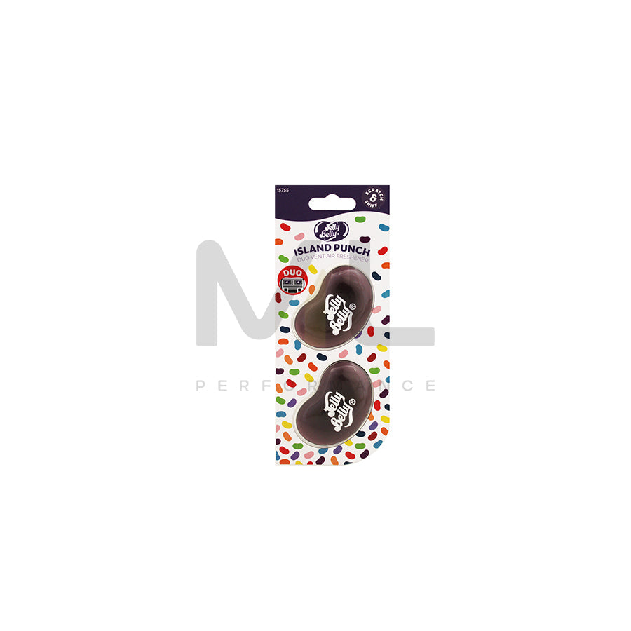 Jelly Belly Car Air Freshener - Island Punch