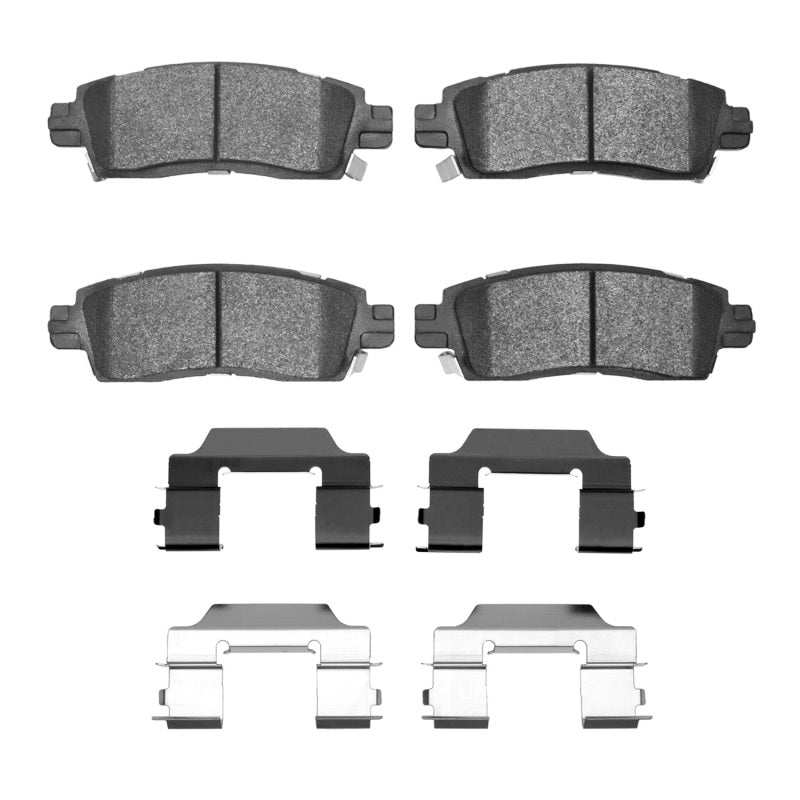 R1 Concepts R1 02-19 Saturn Outlook Rear Euro Ceramic Brake Pads and Hardware Kit