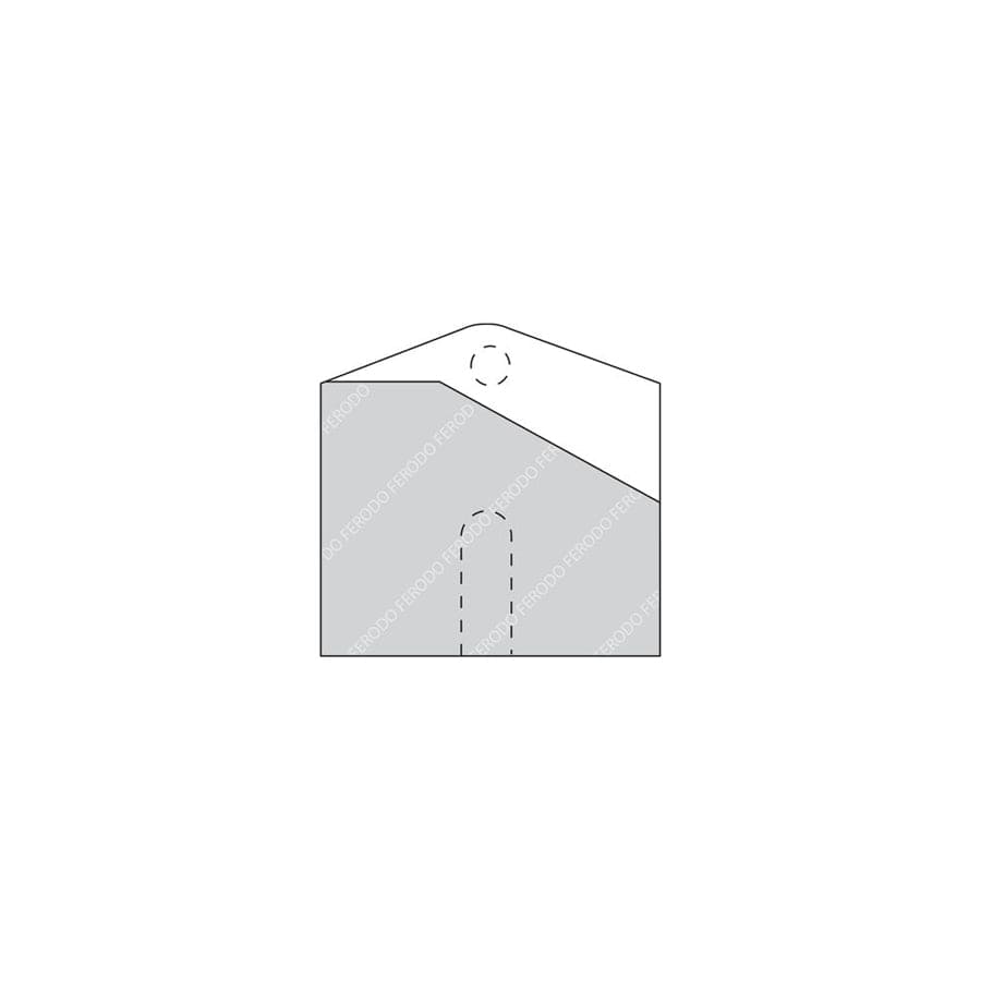 Ferodo Fsl1093 Brake Pad Set Fuse Technology With Acoustic Wear Warning