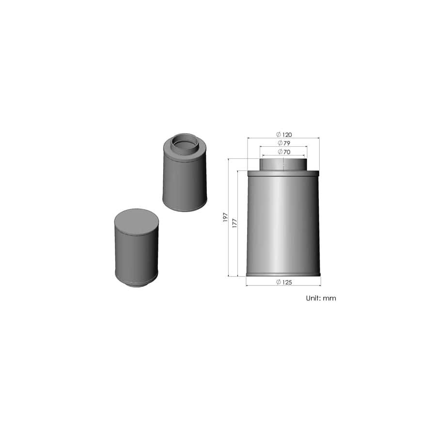 Armaspeed CS56-AR60053 Ford Focus Replacement Filter (2.0, 1.5T)