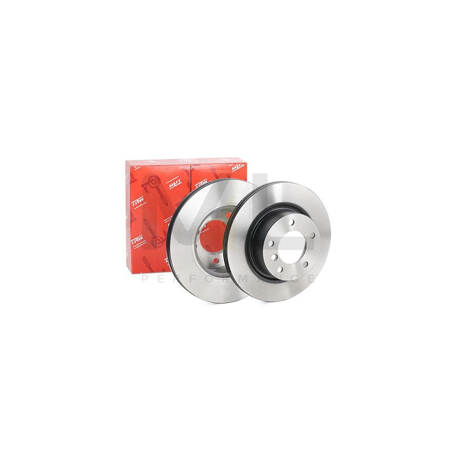 TRW DF4449 Brake Disc Vented, Painted, High-carbon | ML Performance Car Parts