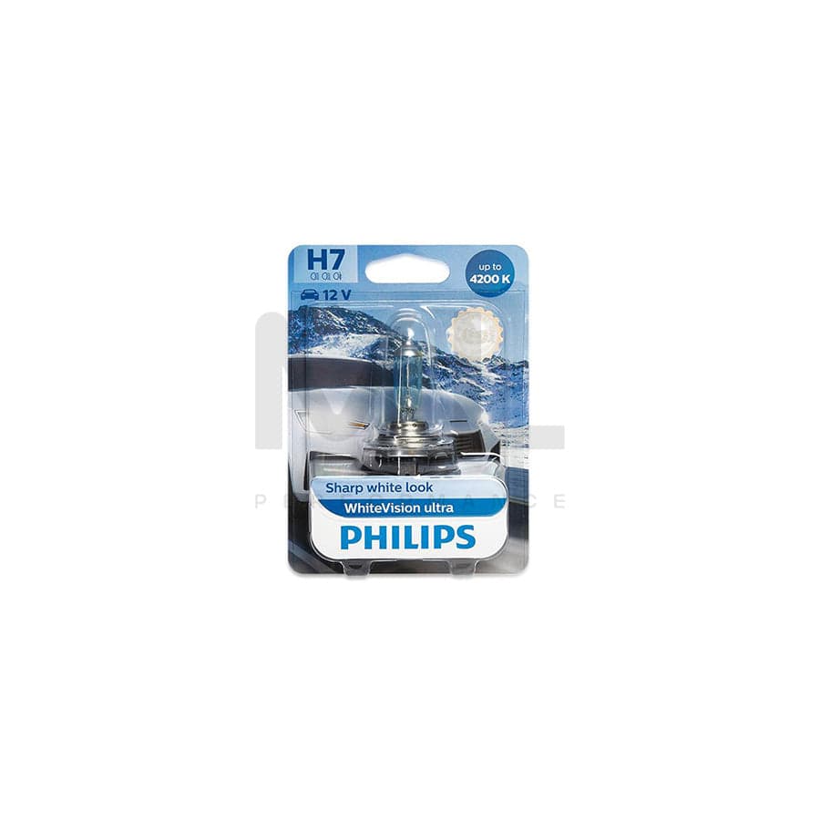 PHILIPS 12972WVUB1 Bulb, spotlight H7 12V 55W PX26d 4200K Halogen | ML Performance Car Parts