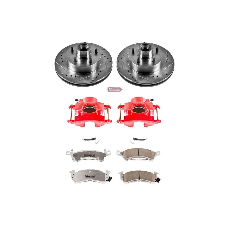 PowerStop Power Stop 77-78 Buick LeSabre Front Z26 Street Kit w/Cals