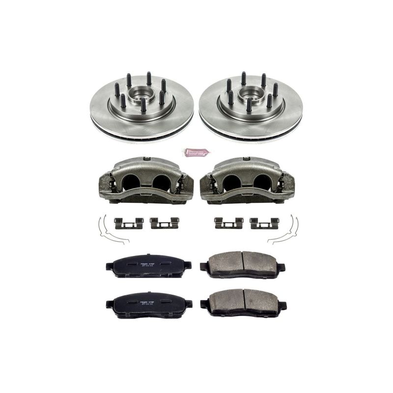 PowerStop Power Stop 06-08 Lincoln Mark LT Front Autospecialty Kit w/Cals