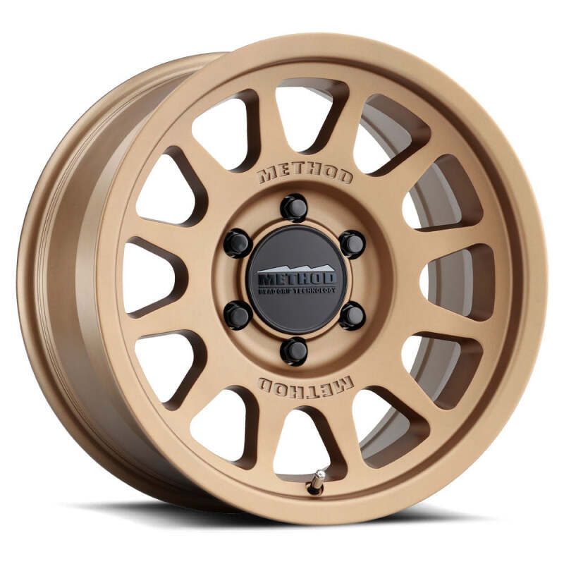 Method Wheels Method MR703 17x9 / -12mm Offset / 71.5mm Bore / 5x5 BP / 4.8in BS - Method Bronze Wheel