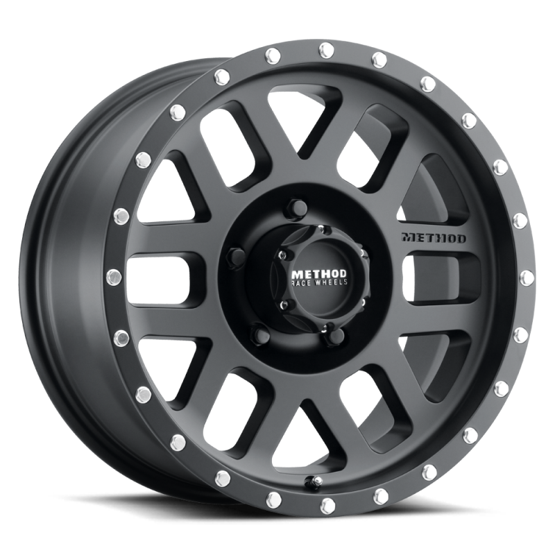Method Wheels Method MR306 Mesh 17x8.5 0mm Offset 5x4.5 83mm CB Matte Black Wheel