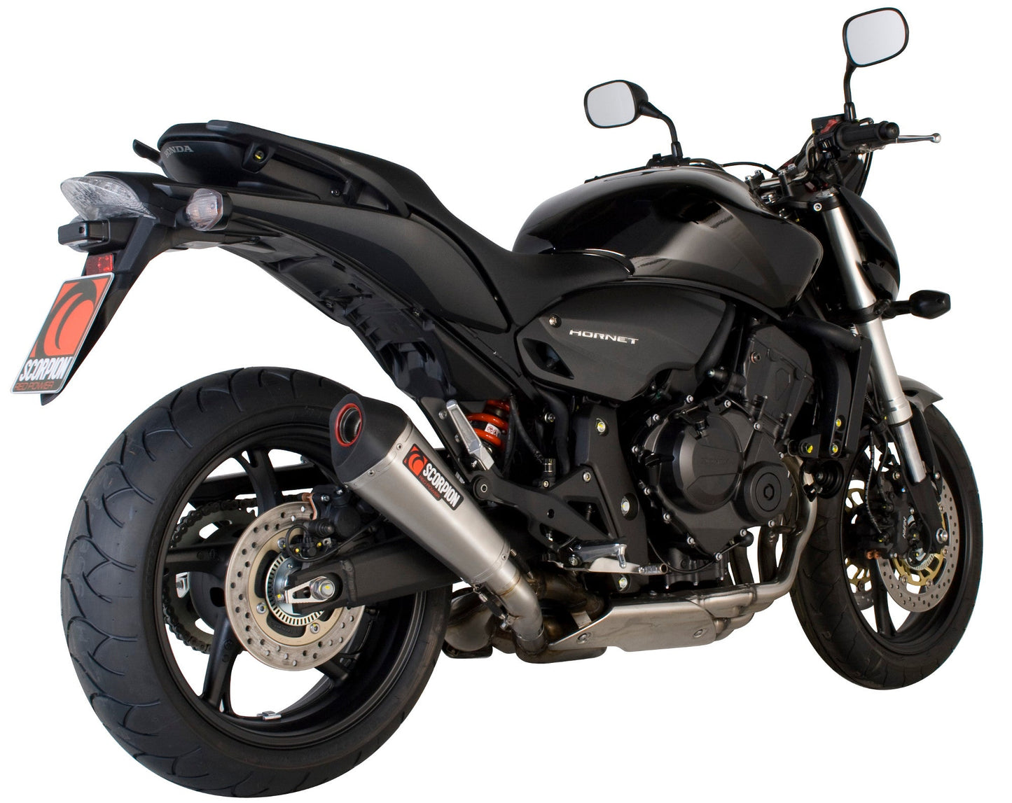 Scorpion RHA93SEO Honda CB600 Hornet Serket Taper Slip-On - Brushed Stainless Steel Sleeve | ML Performance US US