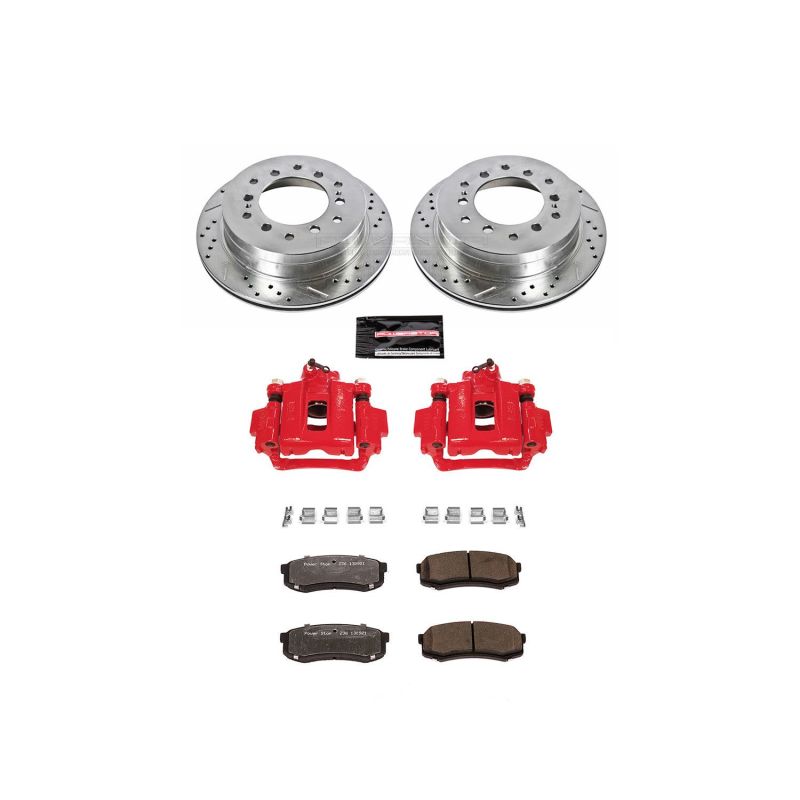 PowerStop Power Stop 03-09 Toyota 4Runner Rear Z36 Truck & Tow Brake Kit w/Calipers