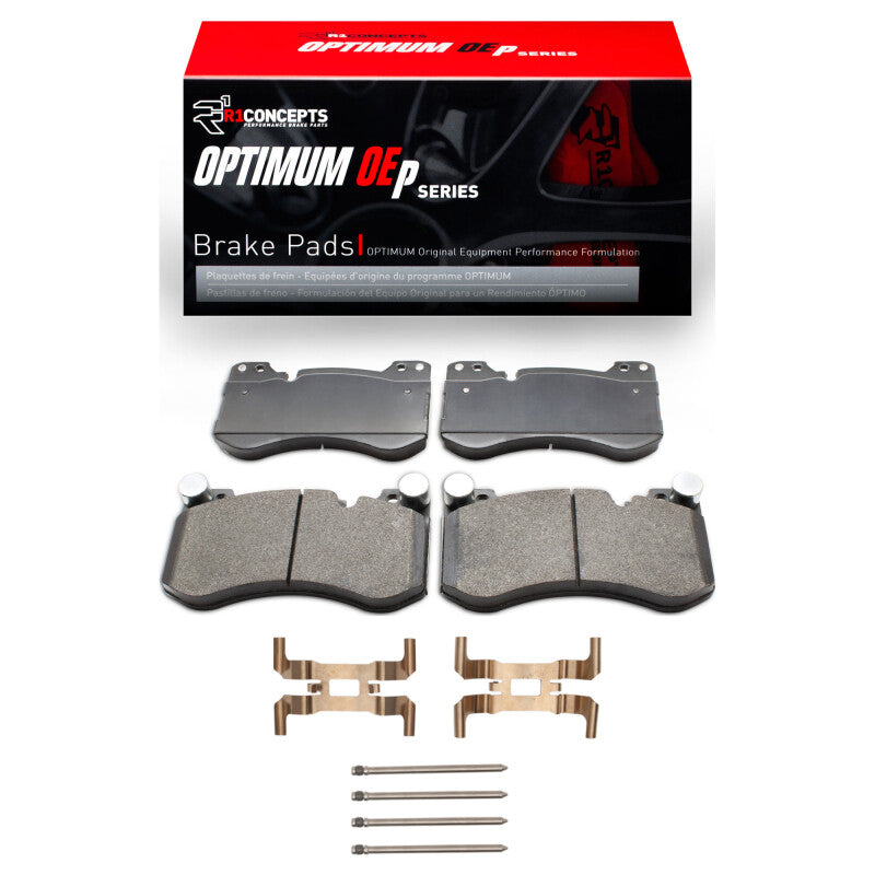 R1 Concepts R1 21-25 BMW M2 Front Optimum OE Pads & Hardware Kit