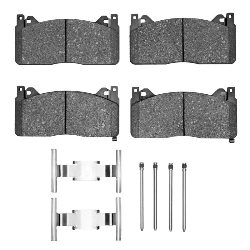 DFC 16-20 Ford Mustang Front Active Performance Pads and Hardware Kit
