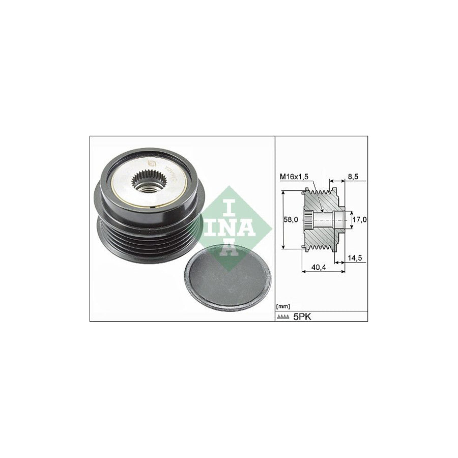 Ina 535 0280 10 Alternator Freewheel Clutch | ML Performance US Car Parts