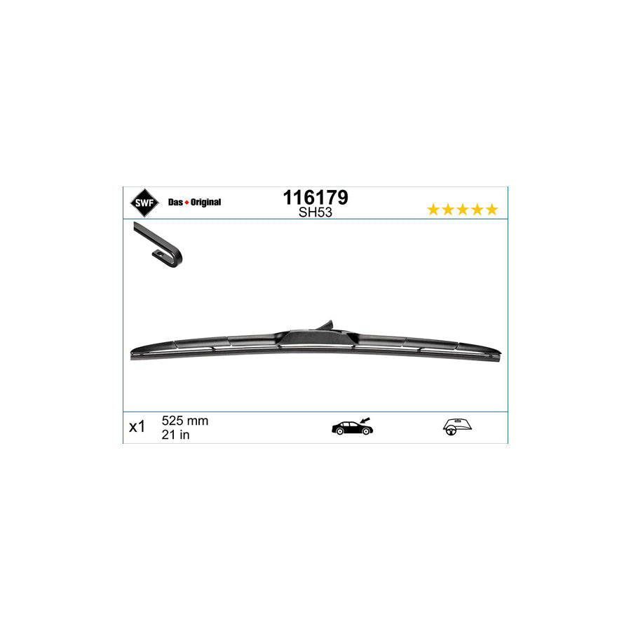 Swf Hybrid 116179 Wiper Blade | ML Performance US Car Parts